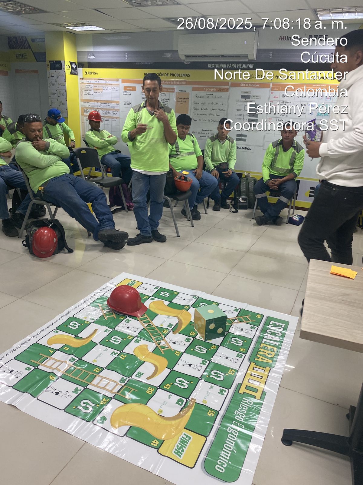 Evidencia de capacitación